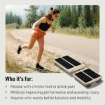 SIDEKICK AxisBoard Rehab & Training System | Balance Board & Physical Therapy Manual for Foot and Ankle Rehab | Recover from Sprains, Plantar Fasciitis, Achilles Pain - Image 4