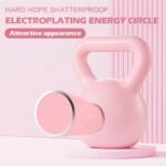 KHTO Kettlebells Fitness Exercise-Pink Strength Training Kettlebell Sets,Dumbbell Weights for Home Gym Equipment - Image 6