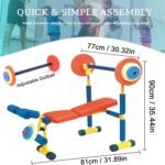 Children's Workout Equipment, Fun And Fitness for Kids, Kids Weight Dumbbell Set, Kids Fitness Exercise Equipment for Beginner Exercise, Boys And Girls - Image 5