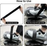 4 Pcs Pedal Straps, Perfect for Under Desk Elliptical Peddler Foot & Leg Pedal Exercixer for Seniors Fitness Home Sports Accessories - Image 5