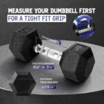 Yes4All Kettlebells Grip, Dumbbell Grip Handle, Convert Dumbbells into Kettlebell for Home Gym, Kettlebell for Weights Plate - Image 4