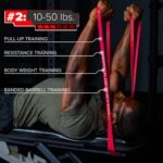 Serious Steel 41" Assisted Pull-up Band, Heavy Duty Resistance Band Sets, Stretching, Powerlifting, Resistance Training and Pull Up Assistance Bands - Image 5