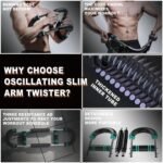 Twister Arm Trainer,Arm Trainer for Man,40-100lb Adjustable Arm Trainer with Chest Workout Equipment for Home Gym,Portable Home Fitness Equipment - Image 3