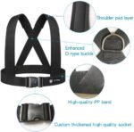 YNXing Dynamic Resistance Trainer for Resistance Training to Improve Strength, Power, and Agility 5m/2m Elastic Cord Set - Image 3