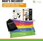 SmarterLife Resistance Bands for Working Out, Latex-Free Exercise Bands for Women, Men, 5 Extra Wide Workout Bands for Weight Loss, Home Gym, Booty Bands, Physical Therapy Bands, Workout Guide - Image 4