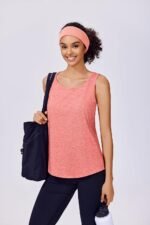 PINSPARK Workout Tops for Women Racerback Tank Top Pack Sleeveless Athletic Running Tops Loose Gym Shirt Quick Dry Yoga Tank - Image 6