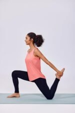 PINSPARK Workout Tops for Women Racerback Tank Top Pack Sleeveless Athletic Running Tops Loose Gym Shirt Quick Dry Yoga Tank - Image 7