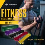 PrimaFit Resistance Bands - Workout, Gym & Pull Up Assistance Bands - Dumbbell Alternative, Stretching - For Men & Women - Image 3