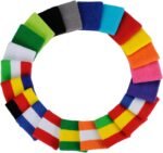 ONUPGO 6 Pieces Sweatbands Set - Sports Headbands Wristbands for Men & Women,Cotton Terry Cloth Sweatband for Tennis,Basketball,Gym,Working Out - Moisture Wicking Elasticity - Image 5