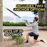 TRX All-In-One Home Gym System – Complete Suspension Training Kit for Strength Training, HIIT & Full-Body Workouts at Home or Outdoors, Includes Indoor & Outdoor Anchors - Image 5