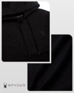 Spyder Mens Hoodie - Athletic Performance Soft Fleece Pullover Sweatshirts for Men - Heavyweight Workout Hooded Sweatshirt - Image 5