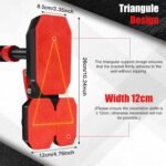Door Pull Up Bar Doorway Chin Up Bar for Home 76-100 cm (29.92in-39.37in) No Screws Home Workout Equipment - Image 3