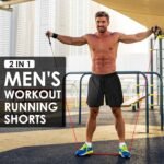 NIMOJIRO Men's 2 in 1 Running Shorts Workout Athletic Training Gym Outdoor Sports Shorts - Image 4