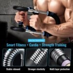 Twister Arm Trainer – Adjustable Resistance 30-120lbs Chest Workout Equipment with 4 Springs, Jump Rope & Wrist Guards for Upper Body Strength & Muscle Training at Home - Image 5