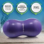 Bintiva Kids Therapy Peanut Ball - Sensory Room Equipment - Pregnancy Wiggle Seat - Physical Therapy, Yoga, Exercise - Image 4