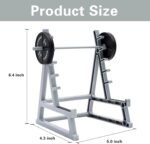 Squat Rack Pen Holder for Desk, Barbell Rack Pen Holder, Gym-themed Unique Shape, Office Stationery Organizer Decor, Mini Weight Racks Pencil Holder for Fitness Weightlifting Lovers - Image 3