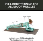 Wobble Balance Board for Core Workout,Push Up Board With Smart Phone Holder,Portable Pushup Board Training Equipment, Gym Accessories for Men & Women - Image 3