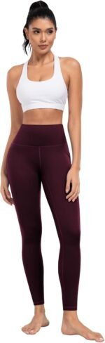 ATHVOTAR Leggings with Pockets for Women, 7 Packs High Waisted Workout Tummy Control Yoga Pants - Image 4