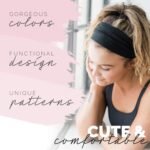 Maven Thread 4" Wide Workout Headbands for Women (2 Pack) – Non-Slip Sweatbands for Gym, Running & Yoga - Image 3
