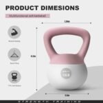 Soft Kettlebell 5LB/10LB/15LB/20LB/25LB, Kettlebells Set Soft Kettle Bell Anti-Slip Grip Weight for Home Gym Strength Training - Image 3