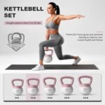 Soft Kettlebell 5LB/10LB/15LB/20LB/25LB, Kettlebells Set Soft Kettle Bell Anti-Slip Grip Weight for Home Gym Strength Training - Image 4