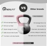 Soft Kettlebell 5LB/10LB/15LB/20LB/25LB, Kettlebells Set Soft Kettle Bell Anti-Slip Grip Weight for Home Gym Strength Training - Image 5