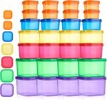 28 Pcs Portion Control Container Kit,21 Day Fix Containers And Food Plan,Multicolor Coded Containers,Meal Prep System Storage Containers,BPA Free Weight Loss Food Containers For Double Diet Plan - Image 2
