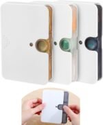 3 Mixed Colors Portable Pill Organizer, 6 Compartments Travel Pill Case for Purse or Pocket -Small Pill Box Dispenser Home Travel Supplement Semi Transparent (3 Mixed Colors) - Image 2