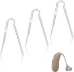 3pcs Hearing Aid Tubes Size #13 Slim Tubing with Tube Locks for Ear Molds Replacement Parts for Aids Earmold Retention Vacuum Covers Ear Supplies BTE Accessories(3.5 * 2mm) - Image 2