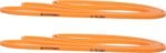 4KOR Fitness 41” Resistance Loop Band - Pair of 2 Orange Resistance Bands (5 to 15 Pounds - 0.25 inches Wide) for Mobility, Yoga, Physical Therapy, Pull Ups, Home or Gym Workouts and More - Image 2