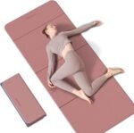 7-Fold Yoga Mat 70"x24" - 1/2 Inch Thick Folding Exercise Mat, Compact Non-Slip TPE Mat for Travel, Storage, Yoga & Home Gym, Lightweight & Portable - Image 2