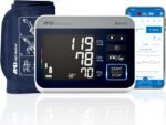 A&D Medical Precision Check Pro Blood Pressure Monitor for Home Use with Bluetooth UA-910BLE - Wide Range Cuff (8.6-16.5" / 22-42cm), 4 Users, iOS & Android Compatible, AC Adapter & Carrying Case - Image 2