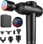 AERLANG Massage Gun with Heat and Cold,Deep Tissue Massage Gun, Back and Neck Massager for Pain Relief,Muscle Percussion Massager,Handheld Messager with 7Heads&Silent Birthday Gifts for him - Image 2