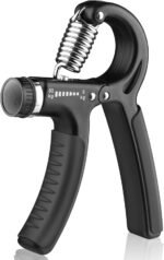 AIXPI Grip Strength Trainer, Hand Grip Exerciser Strengthener with Adjustable Resistance 11-132 Lbs (5-60kg), Forearm Strengthener, Hand Exerciser for Muscle Building and Injury Recover 1 Pack - Image 2