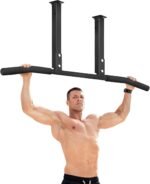 ATENTO Pull Up Bar, Chin Up Bars Ceiling Mount, Workout for Home Gym, Beam, Crossfit - Heavy-Duty, Foam Grip, Easy installation - Image 2