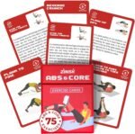 Abs and Core Exercise Cards – 75+ Workout Cards to Help Build Core Strength, Stability, Outdoor, Work from Home Fitness Workout - Image 2