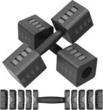 Adjustable Dumbbells Set of 2, 5-in-1 Adjustable Weight Dumbbells for Women/Men, 3lb/5lb/7lb/9lb/11lb Dumbbell Weights Set for Home Gym Workout - Image 2
