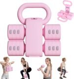 Adjustable Kettlebell Set, 4-in-1 Free Weight Kettlebell sets (5.5lbs 7.7lbs 9.9lbs 12.1lbs) for women, Weight Dumbbell Set of 2 for Home Gym Fitness Training - Image 2