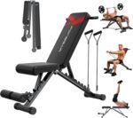 Adjustable Weight Bench, 660LBS Bench Press, Foldable Workout Bench for Full Body Strength Training, Multi-Function Incline Decline Bench - Great for Beginners and Professional Use - Image 2