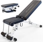 Adjustable/Foldable Workout Exercise Bench for Home Gym, Weightlifting and Strength Training - 6x4x2 Positions- 700 Pounds Load - Image 2