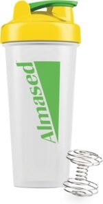 Almased Protein Shaker Bottle | For Protein Mixes | Smoothie Bottle | Perfect Shaker Cups for Protein Shakes and Preworkout, 24 Oz capacity (700 ML) - Image 2