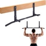 AmStaff Fitness Joist Mount Pull Up Bar, Ceiling Mounted Chin Up Bar for Home Gym, Crossfit, Beam, Rafter - Heavy Duty, Multi Grip, 42" Wide, Maximum Head Clearance - TU038 - Image 2