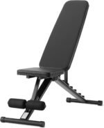Amazon Basics Adjustable Workout Weight Bench Press, Foldable for Home Gym, Black - Image 2