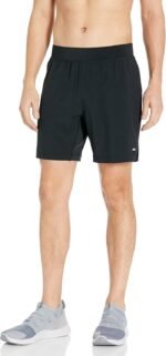 Amazon Essentials Men's Athletic Running Training Shorts, Performance Stretch Woven Workout Shorts, 7“ - Image 2