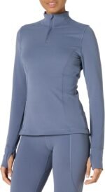 Amazon Essentials womens Active FormFlex Buttery Soft Slim Fit Quarter Zip Long Sleeve Pullover Jacket - Image 2