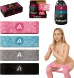 AnaErgetic Premium Resistance Bands, 4 Set of Stretch Bands for Booty Legs, Exercise Workout Bands for Women and Men, Pilates Flexbands, Durable Fabric, Exclusive Box and Carry Bag - Image 2