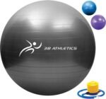 Anti-Burst Yoga Ball for Pregnancy, Slip Resistant Exercise Ball, 2 Sizes – Fitness Equipment for Home Gym, Exercise Equipment for Women, Pregnancy Must Haves, Maternity Support, Home Gym Accessories - Image 2