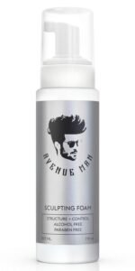 Avenue Man Sculpting Foam for Men - 7 Oz - Frizz Control & Firm Hold Hair Mousse for Men - Styling Hair Products - Men’s Mousse for Hair Styling with No Crunch, Clean Texture & Long-Lasting Lift - Image 2
