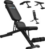 BARWING Adjustable Foldable Portable Weight Bench for Home Gym,700-800LBS Flat Incline Decline Workout Bench for Full Body Workout Easy Assembly for Home Gym - Image 2