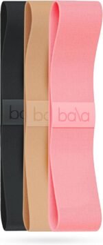 Bala Booty Bands Resistance Bands for Women & Men - Elastic Exercise Bands for Working Out - Wrist, Ankle, Legs & Booty Bands - Workout Resistance Bands for Yoga, Pilates, Strength Training - Image 2